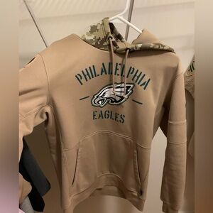 EAGLES ON FIELD HOODIE
